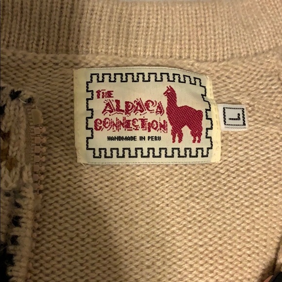 Alpaca wool sweater - Picture 2 of 2